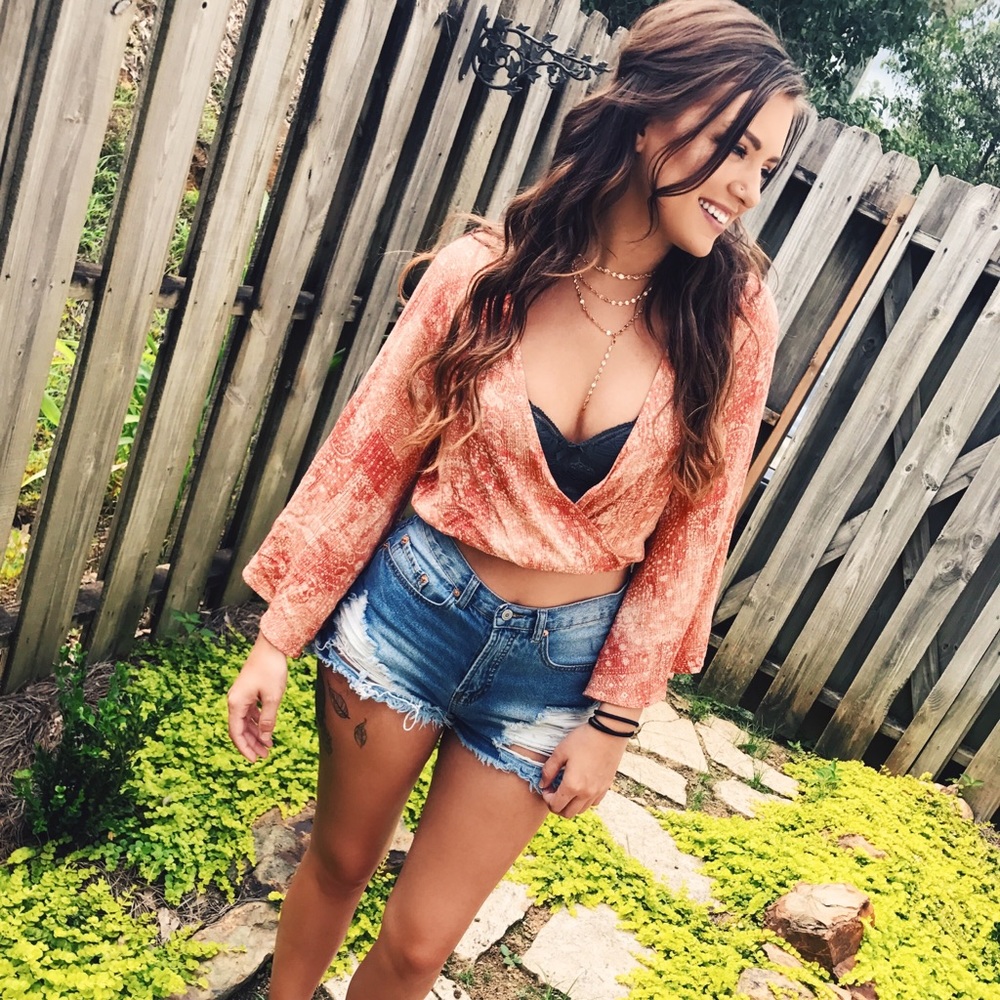 Boho Crop Top